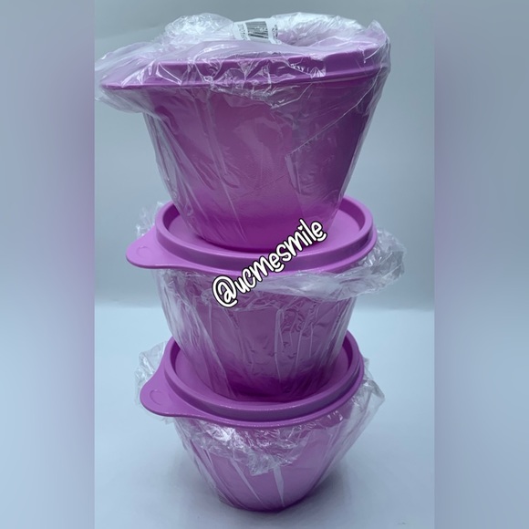 Tupperware Refrigerator Bowl Letter A Set (3) - Picture 4 of 4